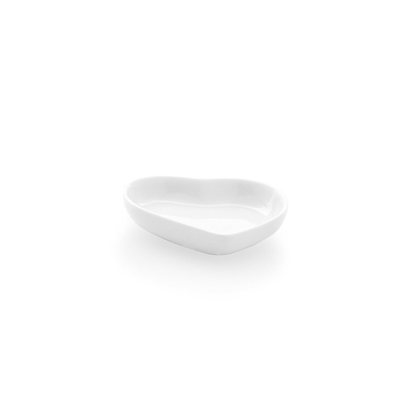 Kalp 8 cm Çok Amaçlı Çerez,Çikolata,Sos Tabağı - 5