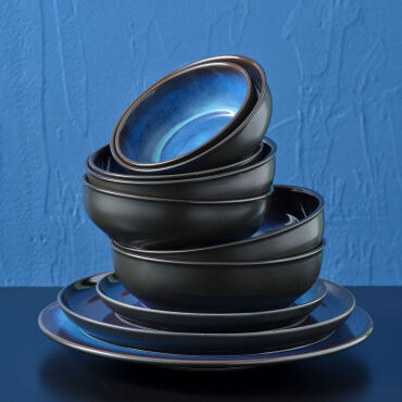 Bilbao 2 Adet 16 Cm Çukur Kase Seti Güral 1213 - GÜRAL PORSELEN