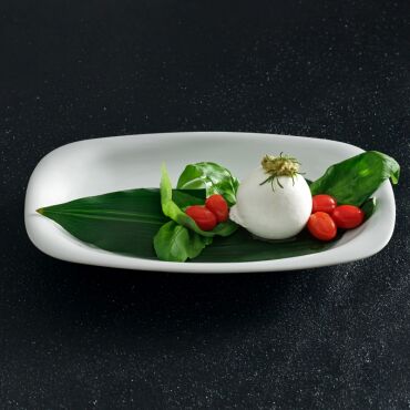 Mars 24 Cm Kayık Tabak - GÜRAL PORSELEN