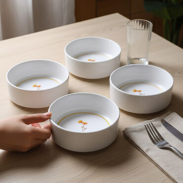 Paris Flower 4 Parça 12 cm Kase 29554 - GÜRAL PORSELEN