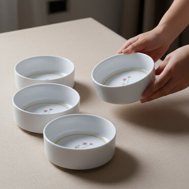 Paris Flower 4 Parça 12 cm Kase 29555 - GÜRAL PORSELEN