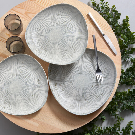 Pera 4 Parça 30 Cm Servis Tabağı 1401 - GÜRAL PORSELEN