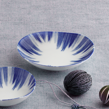 Roden 6 Parça 20 Cm Asimetrik Bone Çukur Tabak Takımı - 854 - GÜRAL PORSELEN