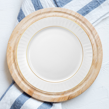 SEDEF 6 PARÇA 25 CM PASTA TAKIMI - ÇİFT FİLE - GÜRAL PORSELEN