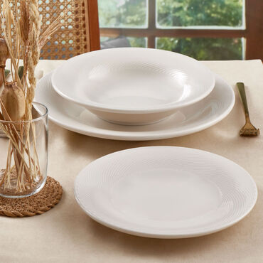 Selanik 6 Adet 17 Cm Tatlı Tabağı - GÜRAL PORSELEN