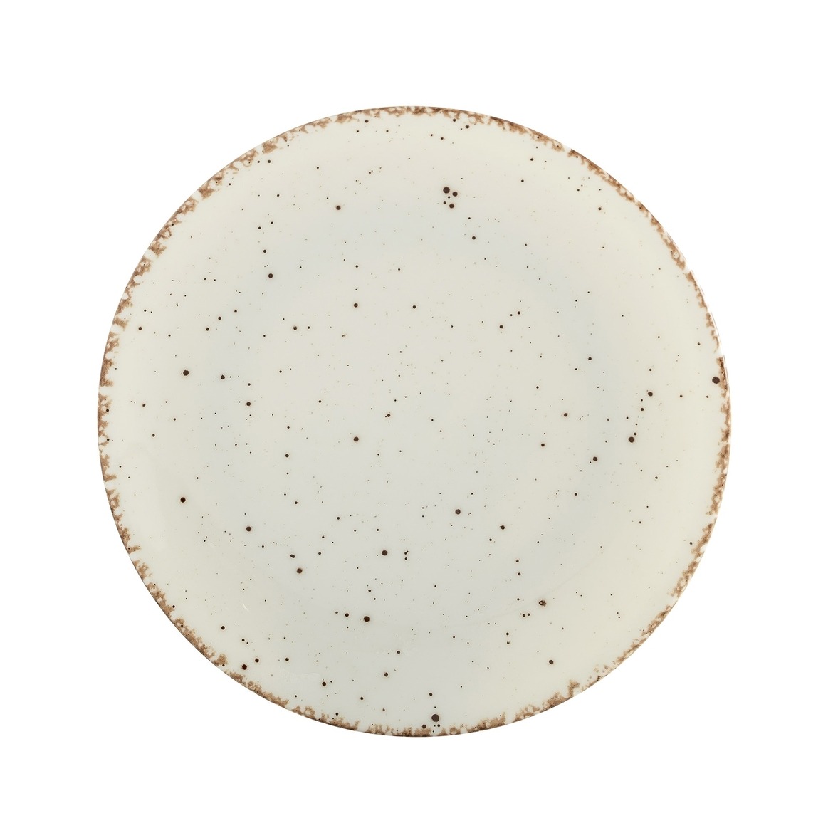 Side 25 Cm Bone Düz Tabak