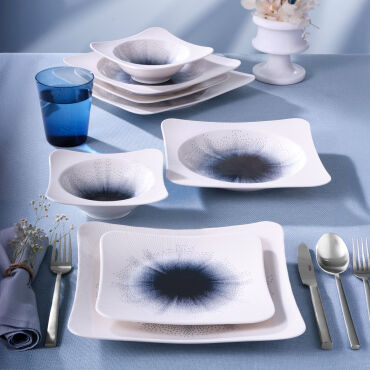 Spinoza 24 Parça 6 Kişilik Yemek Takımı 14718 - GÜRAL PORSELEN