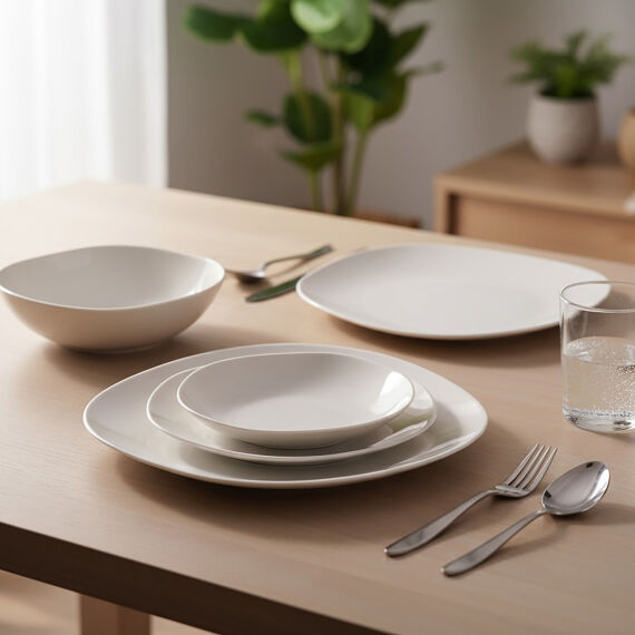 Ütopya 12 Parça 4 Kişilik Yemek Takımı - 3