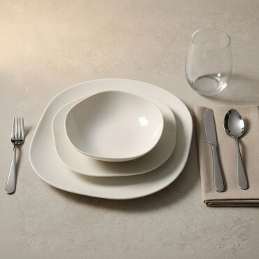 Ütopya 12 Parça 4 Kişilik Yemek Takımı - GÜRAL PORSELEN