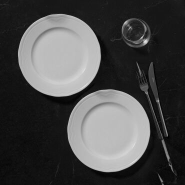 Venedik 6 Parça 26 Cm Servis Tabağı - GÜRAL PORSELEN