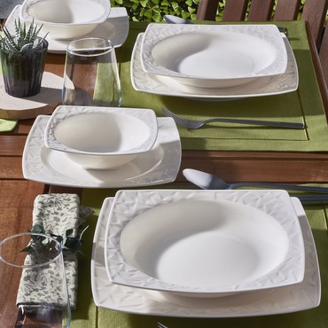 Vivente 24 Parça 6 Kişilik Yemek Takımı - GÜRAL PORSELEN