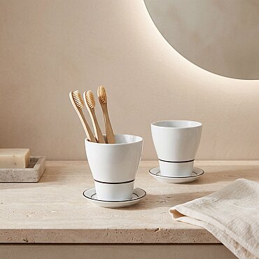 Rio İkili Kapaklı Şekerlik Baharatlık Seti Siyah 300 Cc - GÜRAL PORSELEN