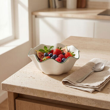 Rodos 19 Cm Salata Sunumluk Kase 30YS - GÜRAL PORSELEN